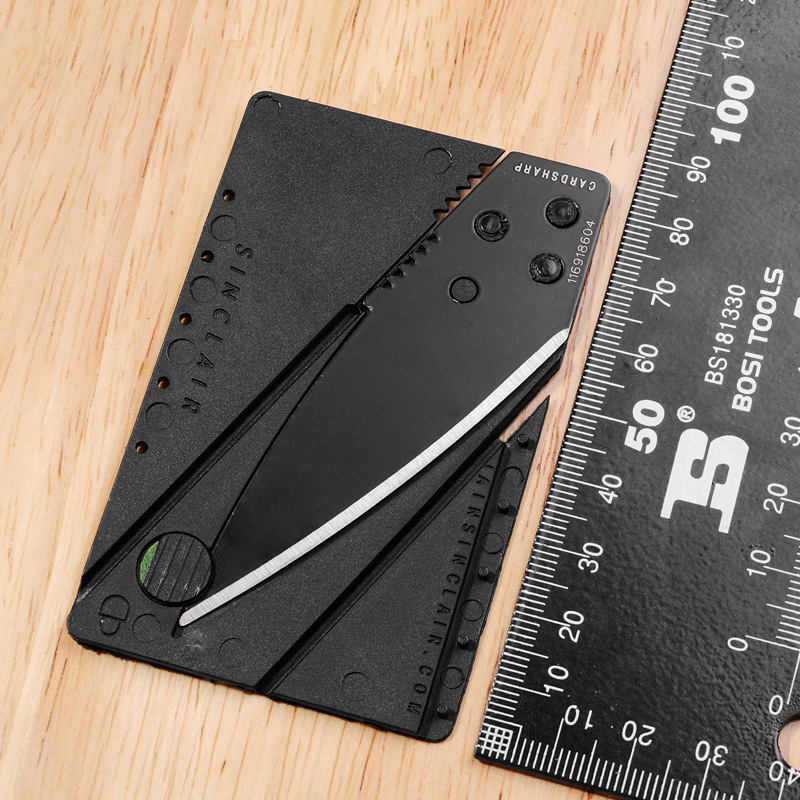 523 Direct Sales Credit Card Folding knife, Mini Knife, Fruit knife, Swiss outdoor Card knife, Clothes belt, free gifts details Picture