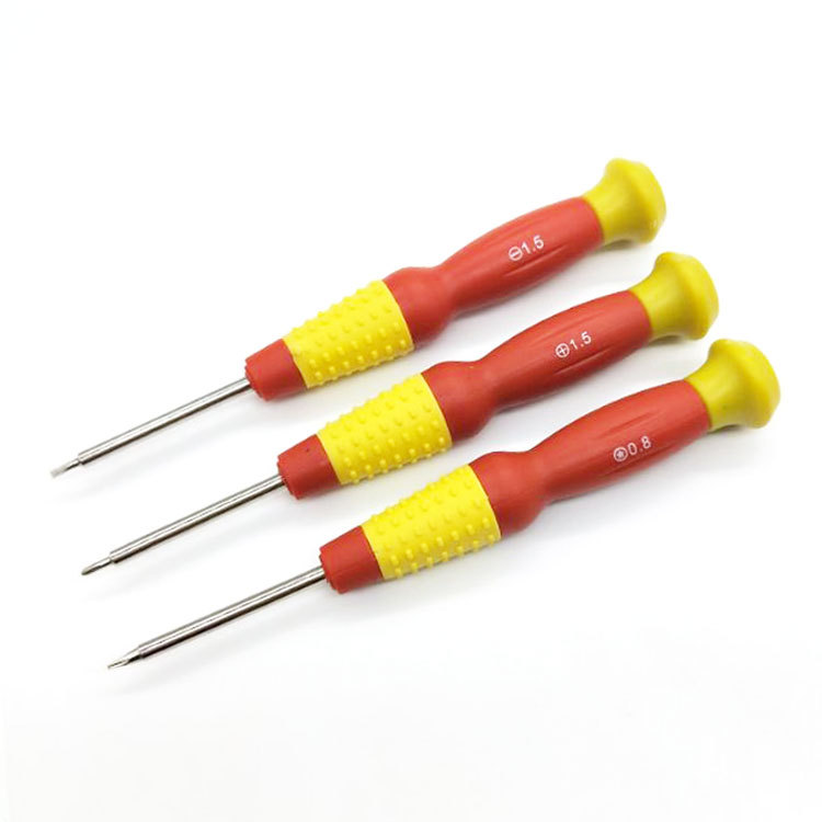 Gourd screwdriver, five-pointed star 0.8,T6,T5,T4,T3 cross straight 0.6Y type screwdriver details Picture