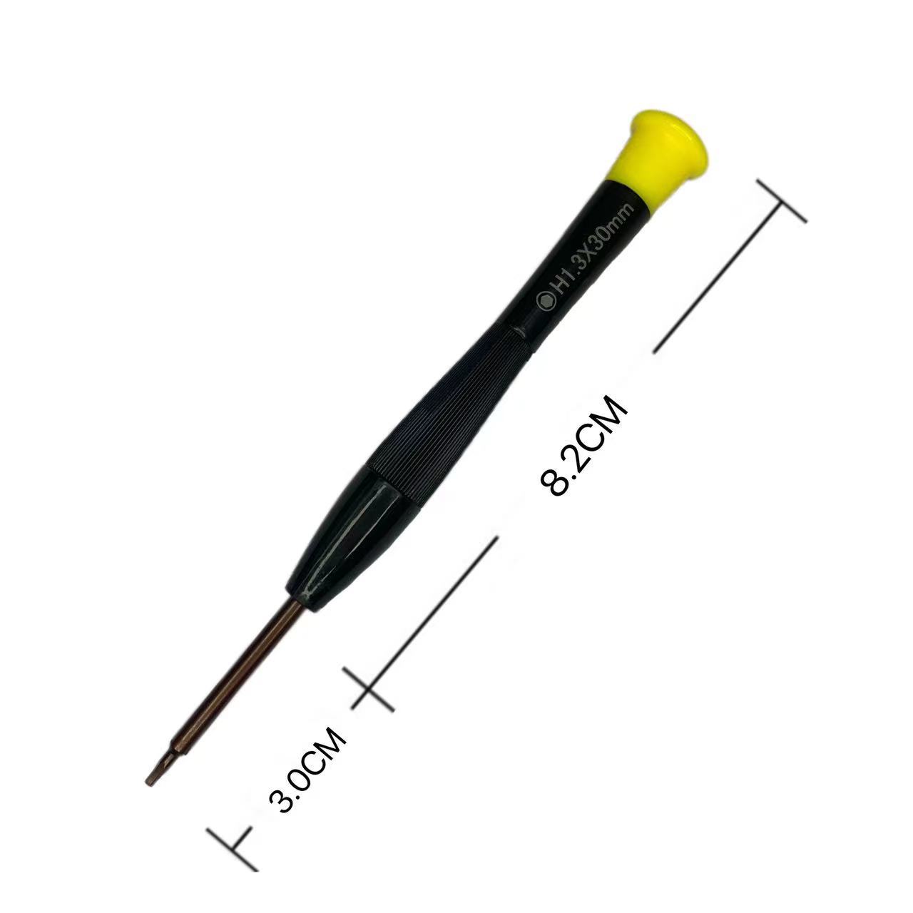 Straight handle H2.0 hex socket screwdriver S2 alloy steel screwdriver tip hardened hexagonal hex socket wrench screwdriver H1.5 Application Scenario