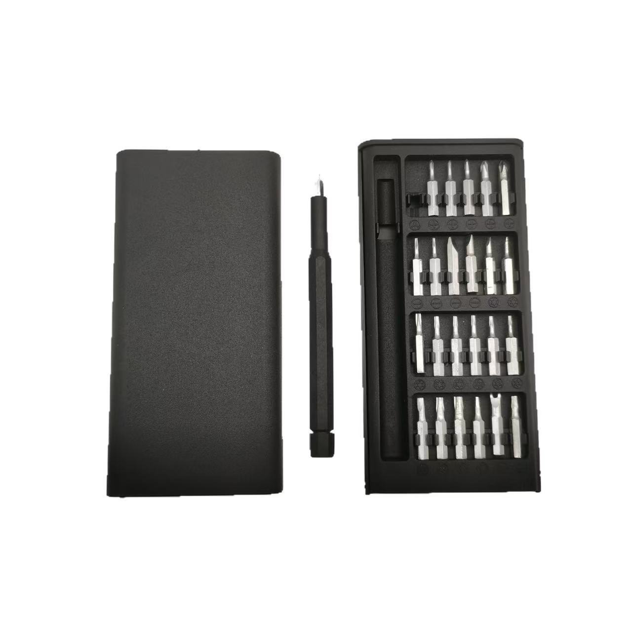 24-in-one screwdriver tool, plastic outer box, card deduction, disassembly, multi-functional set for Apple and Android phones of the same style undefined