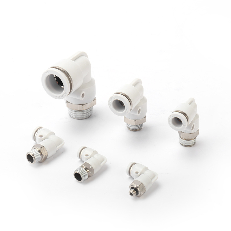 PC/PCF external thread straight-through quick connector PC8-02/10-03 Quick pneumatic connector air pipe connector Application Scenario