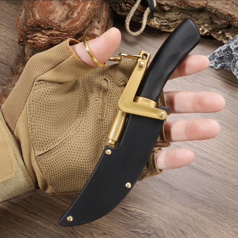Sharp household fruit knife, kitchen peeler, multi-functional camping portable, outdoor-specific meat knife, hummingbird knife Application Scenario