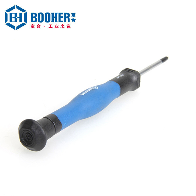 Booher BH1943102/112 dual-color handle cross-shaped precision screwdriver PZ0x40~PZ1x40mm Specification drawing
