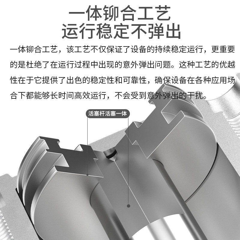 SDA thin cylinder 16/20/25/32/40/50/63/80/100 * 5 x10 small pneumatic / 20/30 details Picture