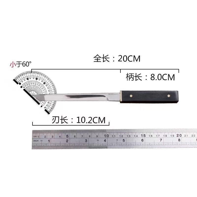 【 Event 】 Forged stone cloud ink sharp knife, convenient for home use, sharpenable fruit knife, genuine product to carry with you Item Picture