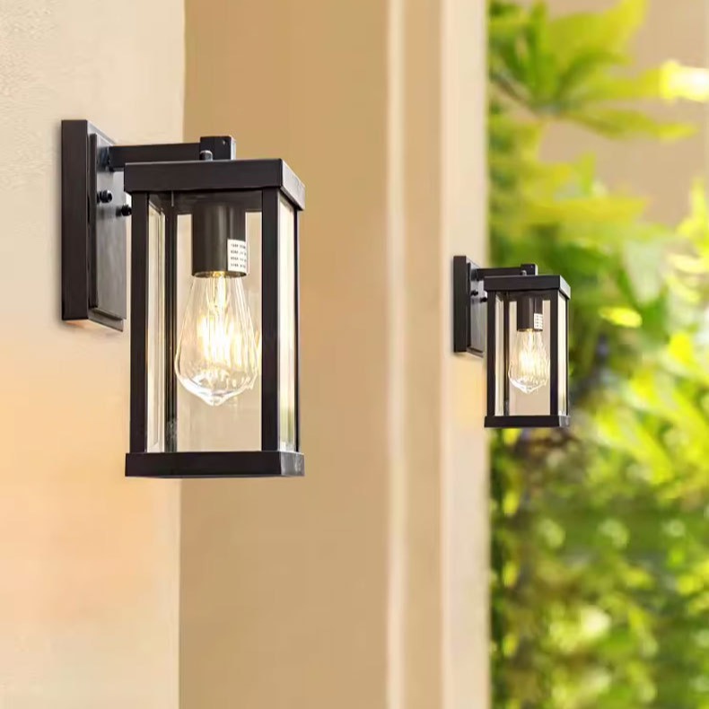 Modern and simple outdoor wall lamps, waterproof for courtyards, gardens, exterior walls, villas, staircases, corridors, bedrooms, European-style wall lamps Application Scenario