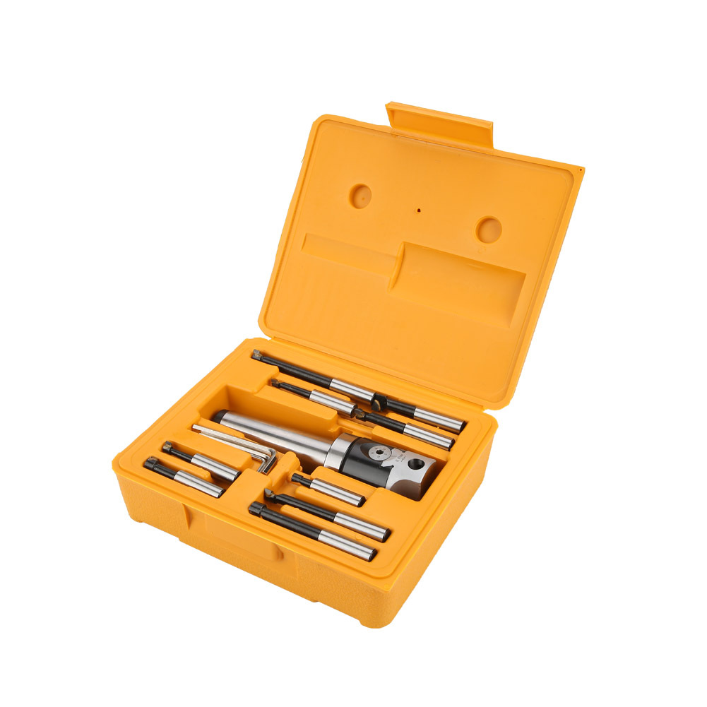 F1-R8 shank boring head 2-inch MT2-F1-9PCS 1/2 "imperial thread 7/16-20 boring machine set undefined
