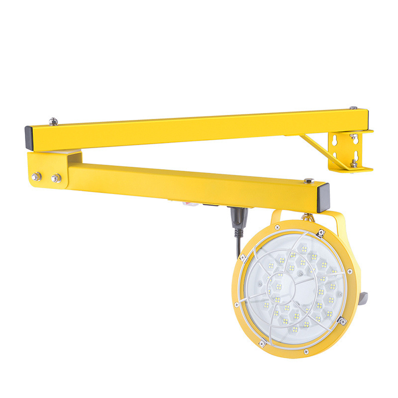 led dock light, platform cargo position lighting lamp, LED work light, loading and unloading light strip, flexible arm rotating light head, floodlight Item Picture