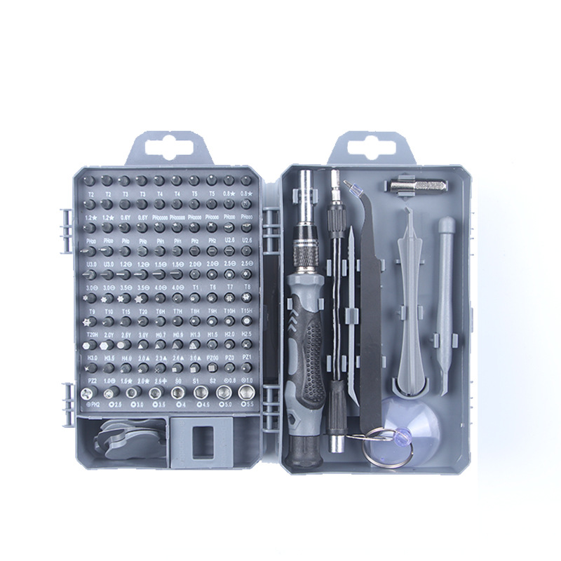 Factory direct sales of 115/112/25/32 screwdriver sets, multi-functional home mobile phone and computer repair tools undefined