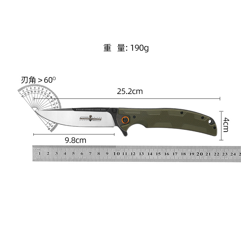 Factory wholesale outdoor folding knives, multi-functional mini fruit knives, high-hardness wilderness survival knives, camping portable knives Application Scenario