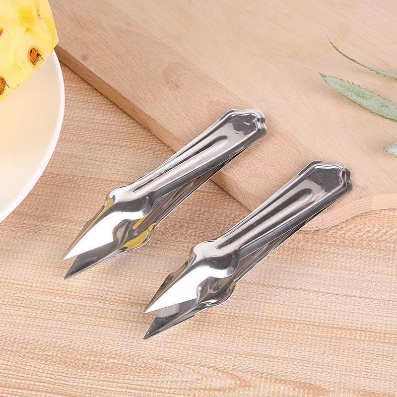 Starch sausage small Bend knife, supermarket sausage small bend Force Grilled sausage Pineapple core knife, jackfruit scraper knife, fruit knife complete set details Picture