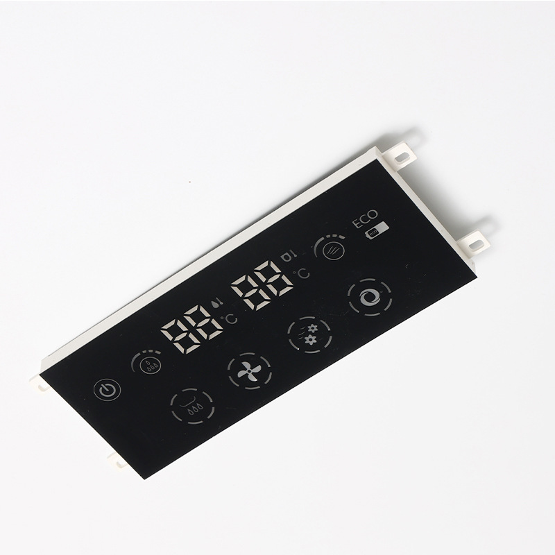 Four-digit digital tube 15060 electronic black display screen, white light high-brightness digital tube manufacturer supplies led electronic screen details Picture