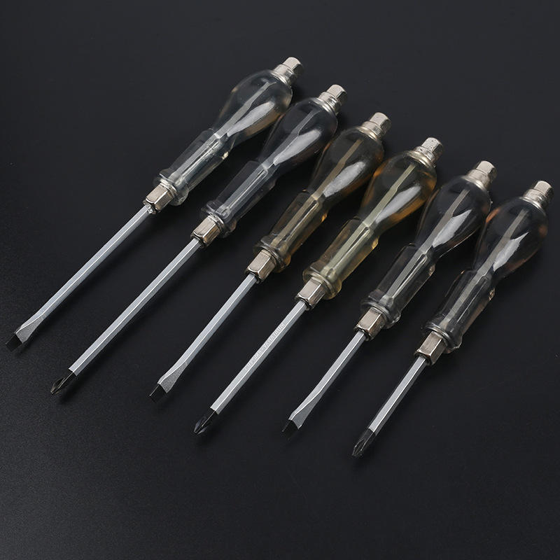 The manufacturer has a wide range of products in stock, including screwdrivers with hammer holes, super-hard screwdrivers, flat-mouthed plum blossom straight cross extended screwdrivers Specification drawing