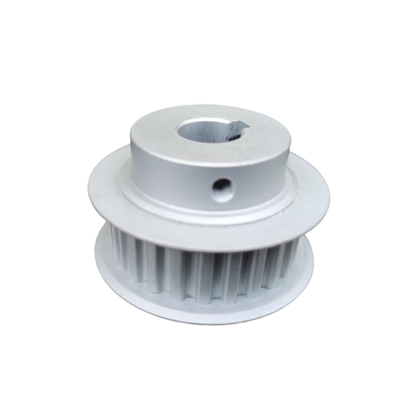 Aluminum alloy synchronous pulley, synchronous belt pulley, thickness transmission belt pulley, industrial machinery, mask machine standard source factory Item Picture