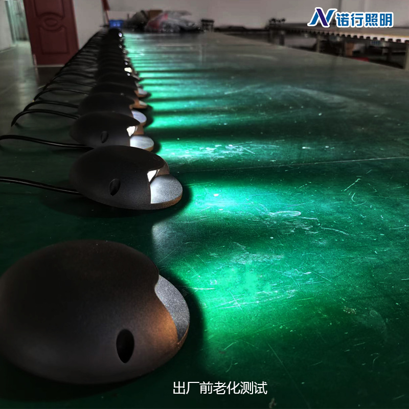 Direct sales from the manufacturer of LED walkway lights, outdoor waterproof and hole-free step lights, turtle-back step side-emitting staircase lights Application Scenario
