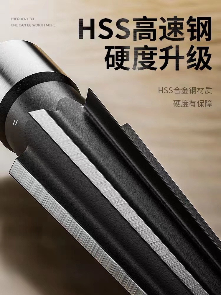 I pointed hand conical reamer 1/8-1/2 (3-1m)6-16 conical reaming, chamfering, opening, countersunk blade Application Scenario