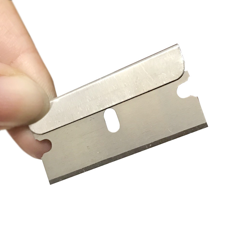 Wholesale single-sided blades, security clip blades, car film cleaning scraper blades, glass glue removal and scraping blades Item Picture