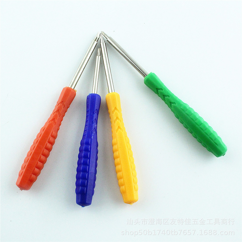 Telecommunication disassembly color screwdriver, Apple 6S 7th generation disassembly tool, 0.6Y type star screwdriver details Picture