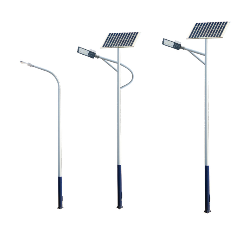 Solar street lamps, 6-meter lamp poles, outdoor waterproof ultra-bright LED garden lamps, road lighting, high-power solar lamps Item Picture