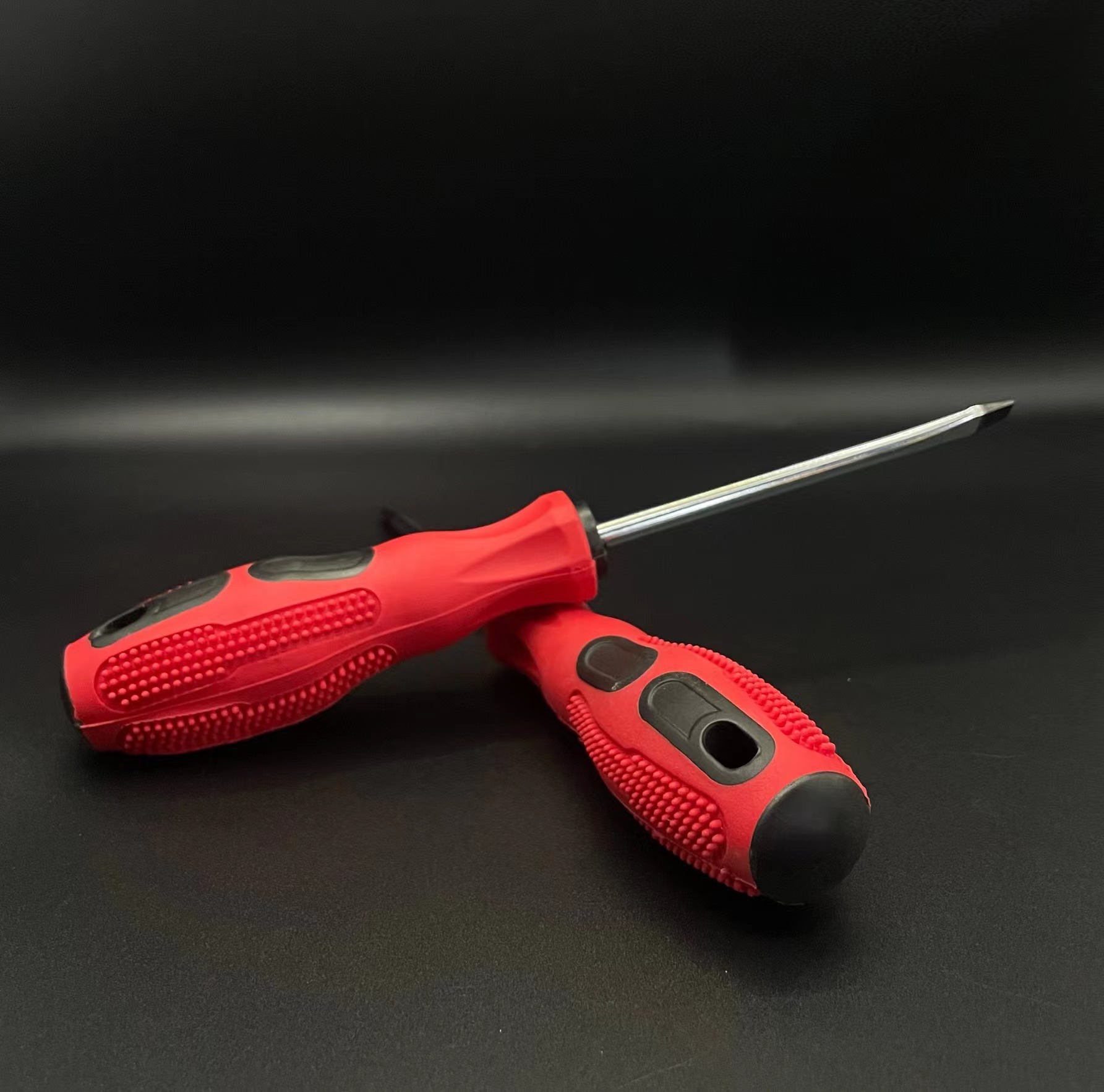 Massage screwdriver, single-use cross-head screwdriver, multi-functional strong magnetic manual flat-head screwdriver, screwdriver, hardware tool screw undefined