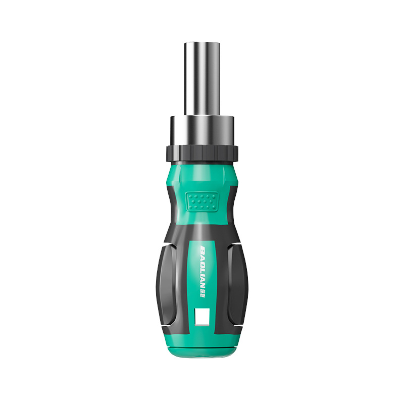 Ratchet screwdriver, multi-functional flat-head and cross-head dual-purpose screwdriver, household labor-saving tool, mini screwdriver Item Picture