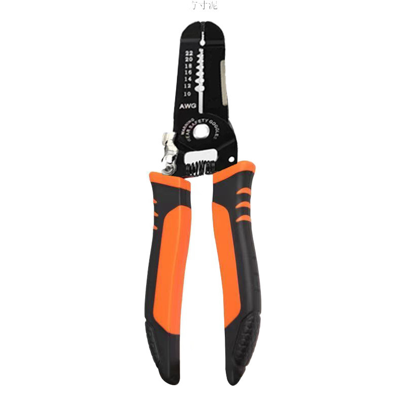 This multi-functional wire stripper is specially designed for electricians to strip, cut and peel wires. It is a multi-purpose pliers for cable export factory wholesale Item Picture
