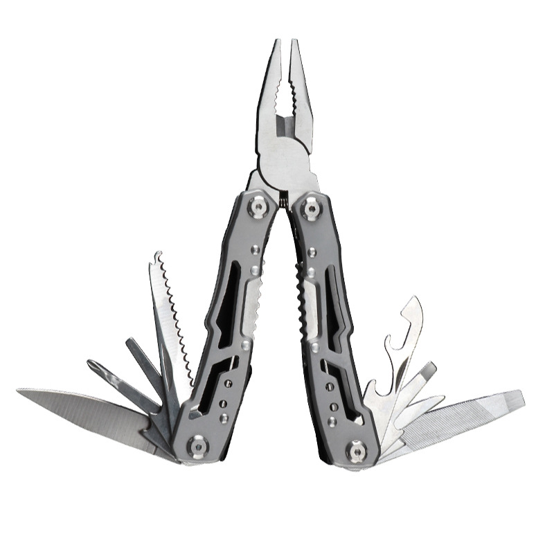 All-steel multi-functional pliers, safety belt lock combination pliers, pliers, folding knife pliers, home and outdoor emergency tool pliers Item Picture