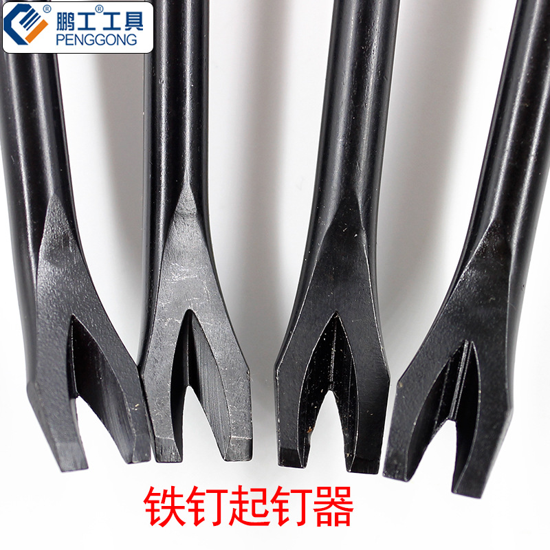 Wholesale of nail pickers, nail removers, screwdrivers, construction site carpentry crowbars, tire nail lifting tools, V-shaped elbow nail lifting prying tools Application Scenario