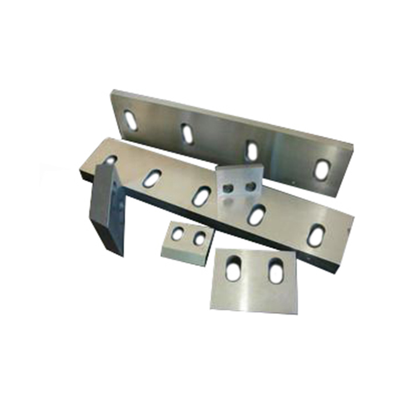 Crusher blades, crushing machine blades, fixed blades, drum chipper blades, branch and wood chip crushing machine blades Specification drawing