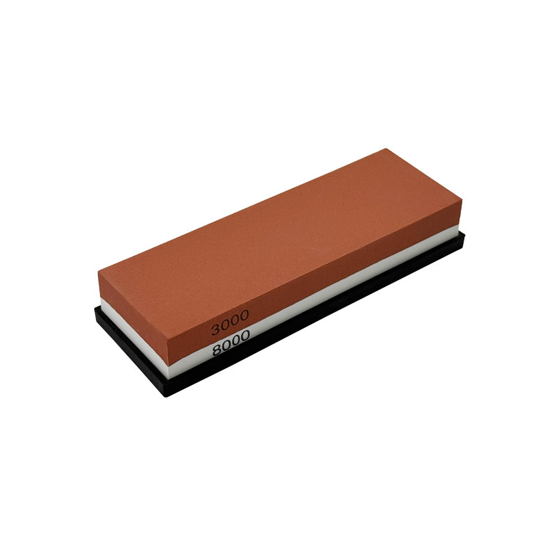 6000-mesh white corundum whetstone set, quick chef's scissors, double-sided stand, polishing oilstone, ultra-fine whetstone 180 Item Picture