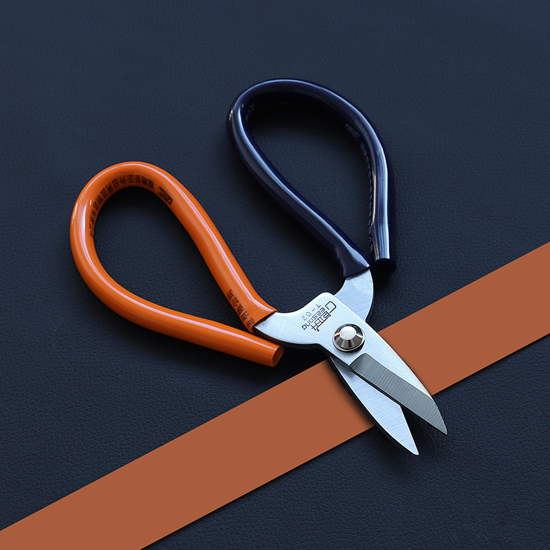 Short-mouthed industrial iron sheet shears for manganese steel rust prevention factories, thickened short-edge large-head iron wire giant positive lift shears details Picture