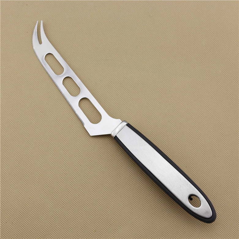 Stainless steel cheese knife, creative butter cheesecake dessert cutter, pizza knife, butter knife, kitchen baking utensils Specification drawing