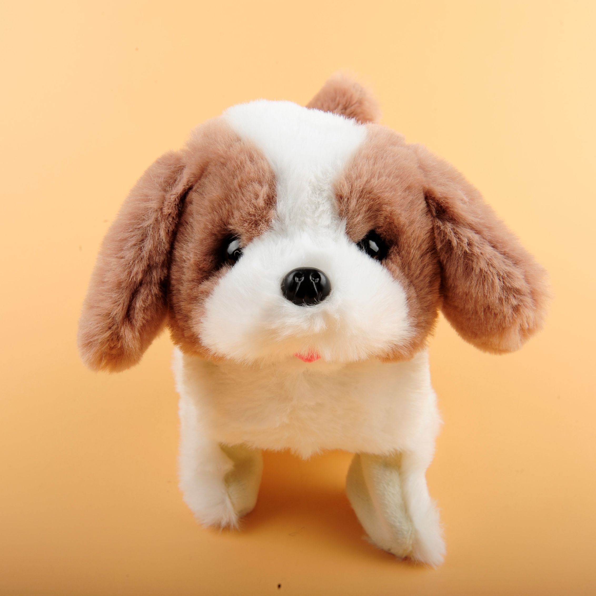 A lively and mischievous electric plush puppy accompanies you, bringing joy and playfulness. The recording saves the mischievous words. The song is lively, mischievous and cute Specification image