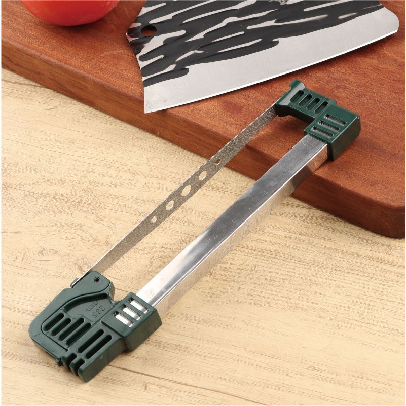 Double-sided household suspended diamond knife sharpener, a professional kitchen tool for sharpening kitchen knives and scissors, a diamond sand knife sharpening wonder Specification drawing