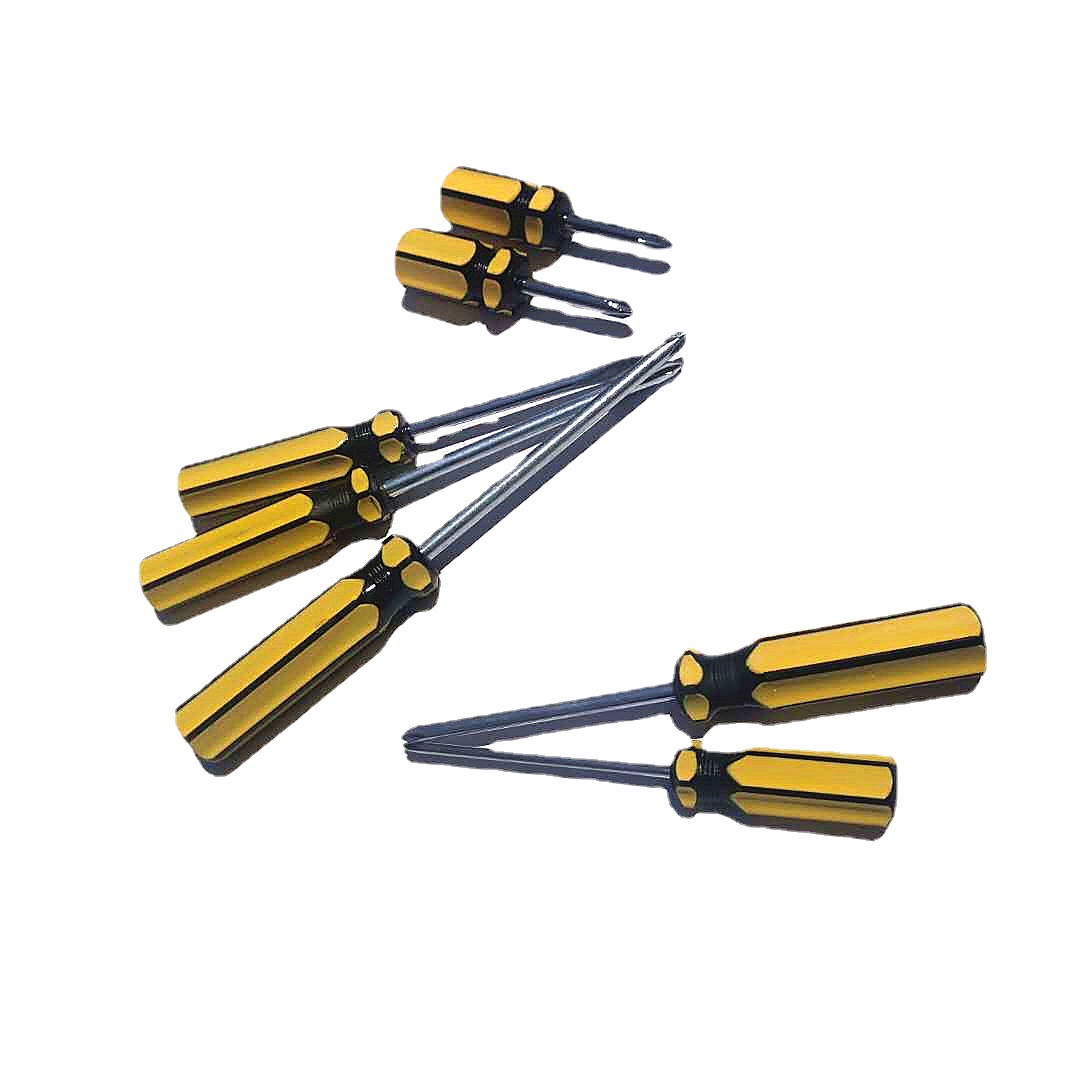 Wholesale of color strip screwdrivers, 3mm, 5mm, 6mm, six-point yellow screw screwdriver sets, small screwdrivers from the manufacturer Item Picture