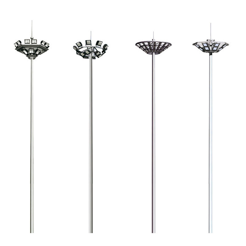 Outdoor square high mast lights, 25-meter, 10-meter, 15-meter stadium lights, high mast lights, telescopic street lights, square lights, led super bright full figure