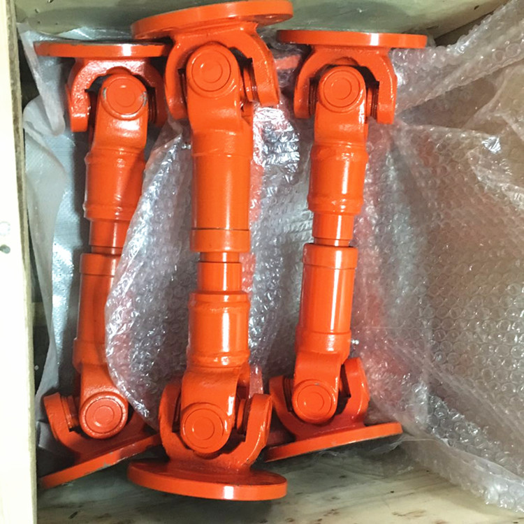 SWC/SWP universal coupling 58-640 flange diameter cross universal coupling spline expansion Specification drawing