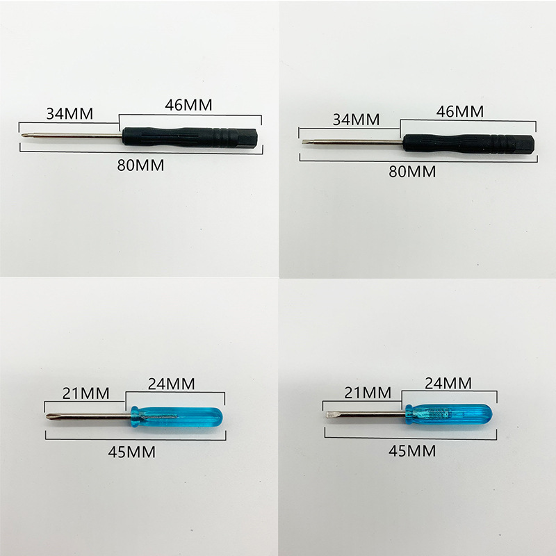 Small screwdrivers 3.0mm, 2.0mm, 1.5mm, cross-shaped, one-line toys, glasses, watches, mini tools manufacturer wholesale Application Scenario