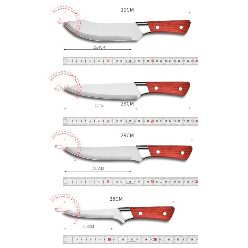 Best-selling super sharp meat slicer, boning knife, pig slaughtering knife, special knife for cattle and sheep slaughtering, stainless steel splitting knife, meat slicer Application Scenario
