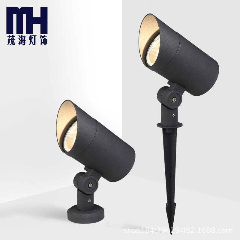 Outdoor waterproof tree lights, led courtyard and garden tree lights, landscape villa ground insert lights, lawn ground insert lights full figure