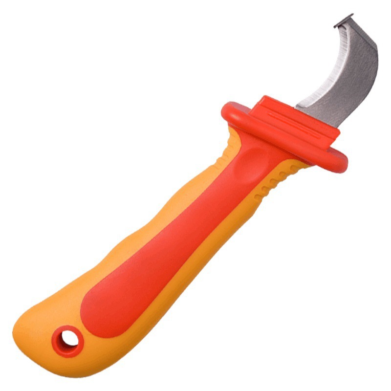 VDE high-voltage resistant 1000V hardware tools, special insulation, electrician's dedicated wire cutter, horn knife, cable, electrician's contribution Item Picture
