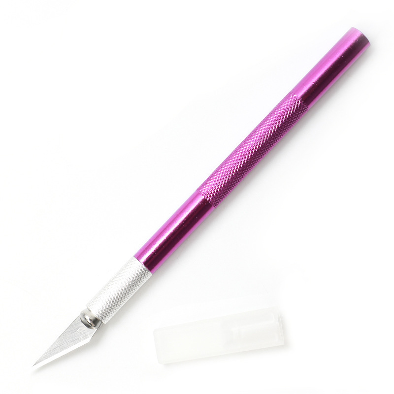Metal engraving knife, paper cutting, aluminum alloy pen knife, paper engraving, handcrafted mobile phone film, engraving, diy journal, engraving knife and pen undefined