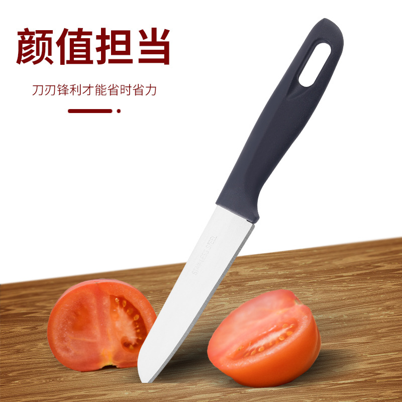 A Daifa stainless steel fruit and vegetable peeler knife with a scabbard, a portable peeler for peeling household kitchen fruits Application Scenario