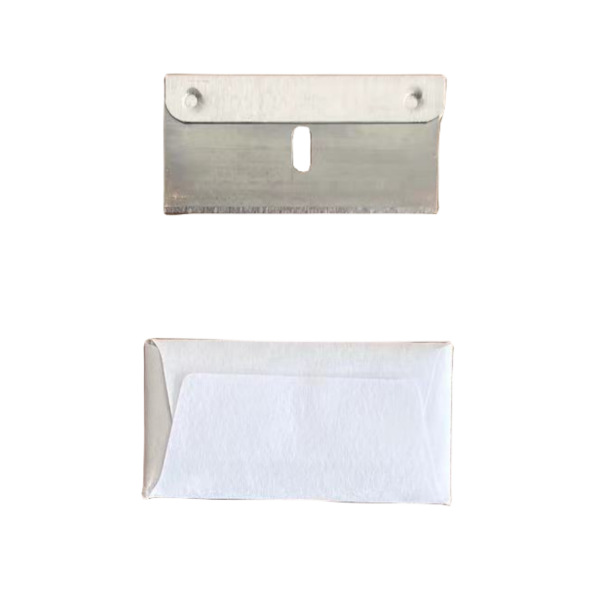 Multi-functional single-head scraper, metal and plastic blade, decontamination and cleaning, mobile phone screen, eyebrow shaping knife, glue removal scraper undefined