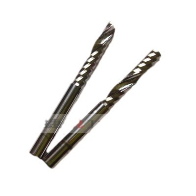 3.175 Single-edge helical milling cutter, computer engraving machine tool, tungsten steel woodworking alloy advertising engraving, density board cutting Application Scenario