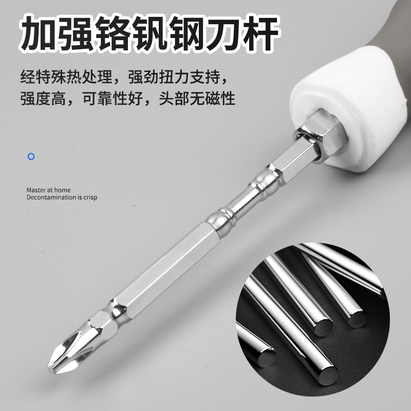 Xindun dual-purpose screwdriver, dual-purpose screwdriver, multi-functional strong magnetic flat-head cross screwdriver, wholesale household screwdriver Application Scenario