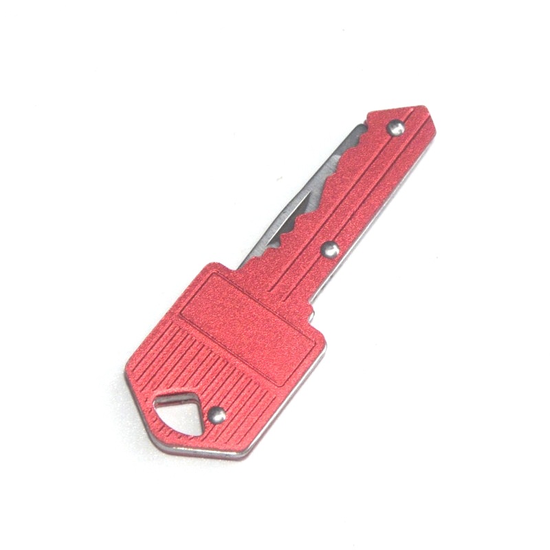 Aluminum alloy key knife, folding knife, mini portable folding knife, outdoor multi-functional fruit knife, stainless steel knife undefined