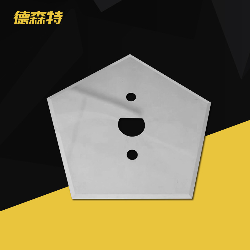 Direct sales from the manufacturer of tungsten steel five-angled blades and ceramic five-angled blades for cutting cement bags, bulk bags, woven bags full figure