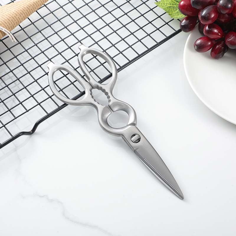 Kitchen 1020 all-stainless steel multi-functional detachable gourd-shaped scissors, factory direct sales of stainless steel multi-functional scissors details Picture