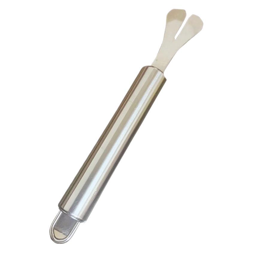 Stainless steel intestinal oil scraping knife for flipping chicken and duck intestines, a perfect tool for intestinal unblocking, fish intestine cutting knife for breaking intestines, a special tool for chicken, duck and goose intestines Item Picture